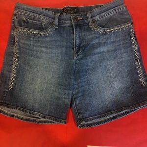 Lucky Brand denim roll up shorts